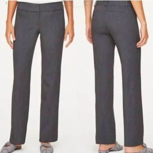 Ann Taylor LOFT Marisa Straight Fit Trouser Pants size 10 - Picture 1 of 16